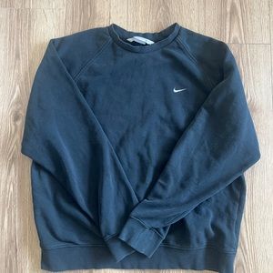 Vintage Black Nike Crewneck